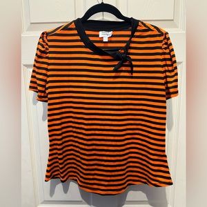 Striped sweater shirt